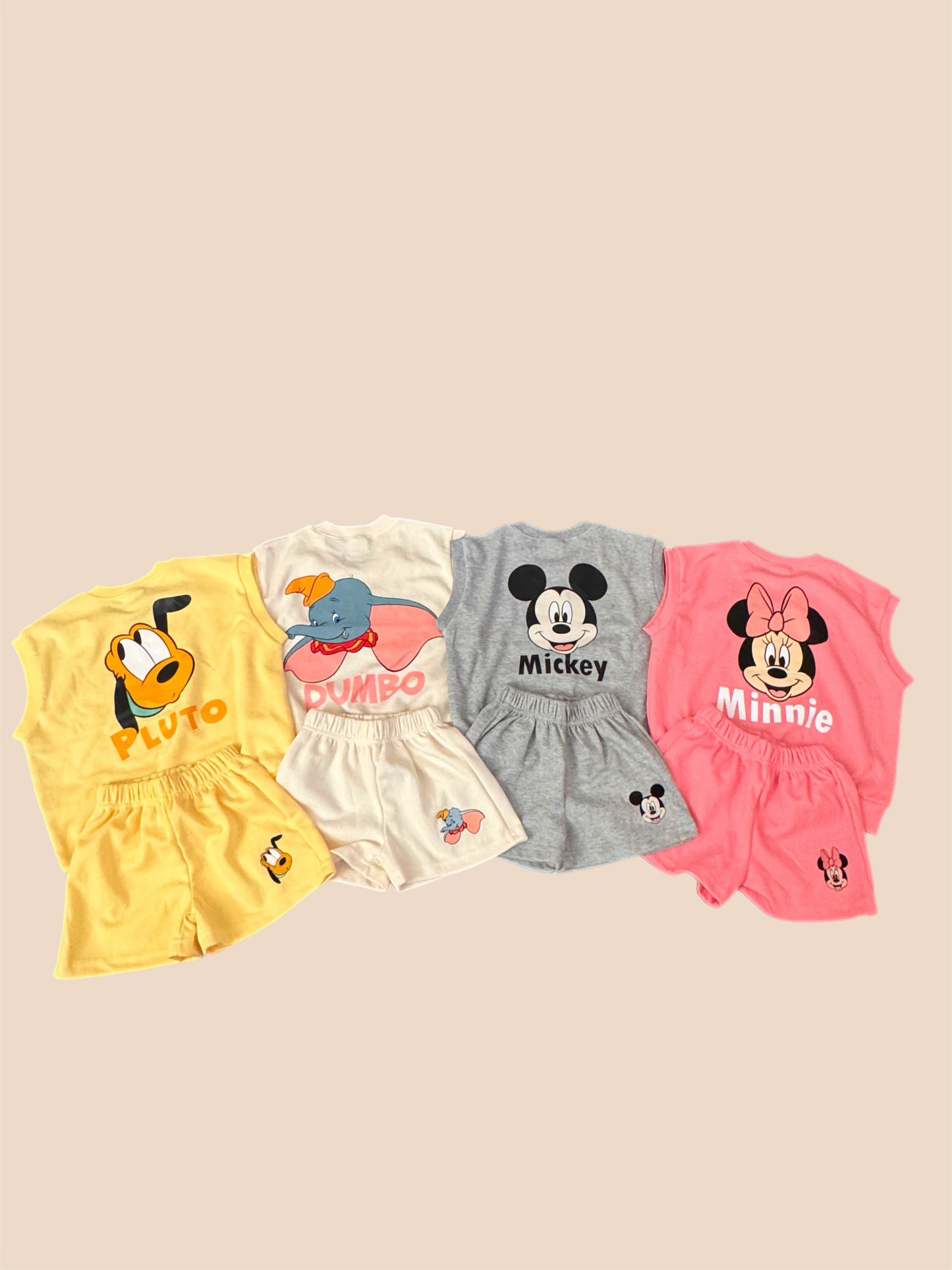 Vest Embroidered Set