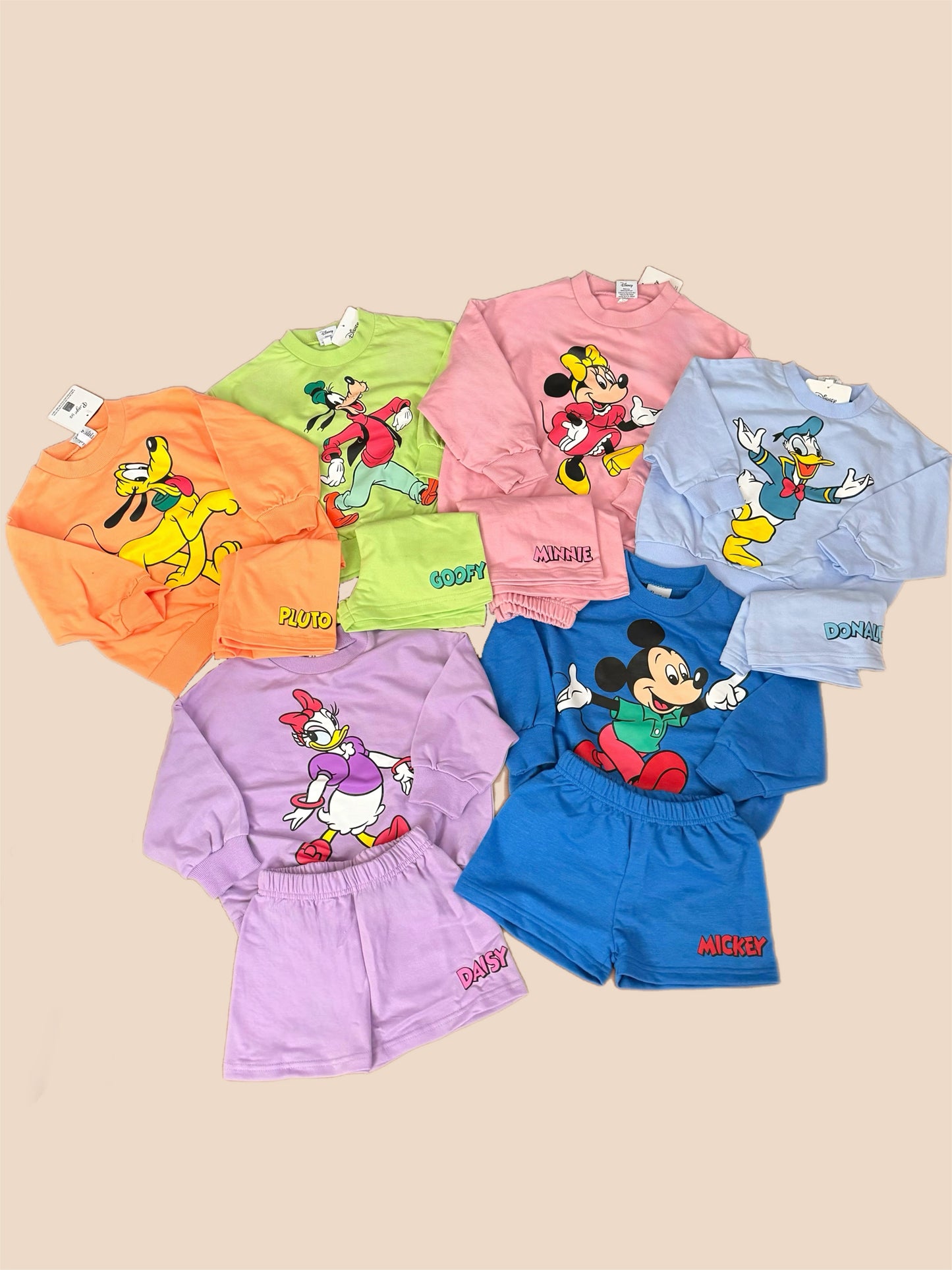 Character Long sleeve Set