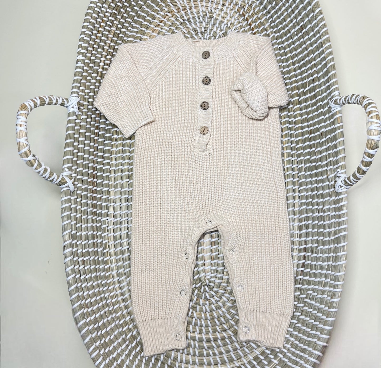 Rice Knit Jumpsuit